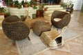 Rattan furniture