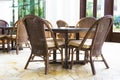 Rattan Furniture Royalty Free Stock Photo