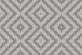Rattan lattice basket seamless grey and black pattern Royalty Free Stock Photo