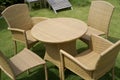 Rattan Table and Chairs