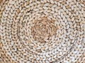 Rattan texture close up Royalty Free Stock Photo