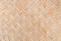 Rattan texture, detail handcraft bamboo weaving texture background. woven pattern.weav Royalty Free Stock Photo