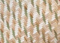 Rattan texture, detail handcraft bamboo weaving texture background. woven pattern.weav Royalty Free Stock Photo