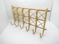 Rattan Wall Hooks For Clothing And Other Items