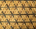 Rattan wicker background. Weaving texture Royalty Free Stock Photo