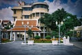 Rattanakosin Exhibition building in Bangkok, Thailand.