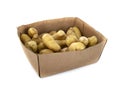 Ratte potato in studio Royalty Free Stock Photo