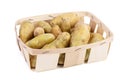 Ratte, potato in a tray Royalty Free Stock Photo
