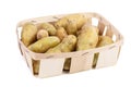 Ratte, potato in a tray