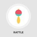 Rattle Flat Icon