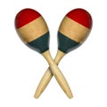 Rattle maracas Royalty Free Stock Photo