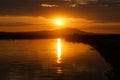 Rattlesnake Mountain Sunset, Columbia Point, Seen from Pasco-Richland, Bridge