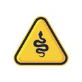 Triangle Warning Symbol Royalty Free Stock Photo