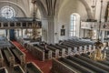 Rattvik, Dalarna - Sweden - Interior design of the evangelic church of the small village Rattvik