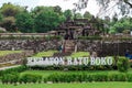 Keraton Ratu Boko - a historical heritage tourist