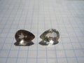 Rauch topaz crystals, quartz crystals. Jewelry inserts. Beads.