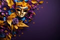 Raucous Mardi gras carnival day. Generate Ai