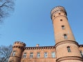 Raudone town castle, Lithuania Royalty Free Stock Photo