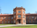 Raudone town castle, Lithuania Royalty Free Stock Photo