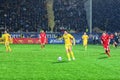 Raul Rusescu (Romania) playing the ball Royalty Free Stock Photo