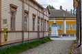 Street in the historic centre of Rauma town, UNESCO heritage, Finland