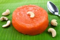 Rava kesari sweet dish Royalty Free Stock Photo