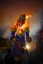 Ravan Dahan, according to Hindu culture, Effigies of Ravana are burned on Vijayadashami, in India at many places, Ravana burning