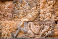 Ravana the Demon sculpture, Angkor Royalty Free Stock Photo