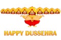 Ravana in Dussehra