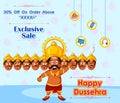 Ravana offering Happy Dussehra Sale