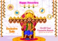 Ravana offering Happy Dussehra Sale