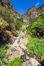 Waterfall near Ella in Sir Lanka