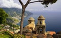 Ravello on Amalfi Coast, Campania - Italy Royalty Free Stock Photo