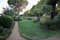 Ravello - Scorcio di Viale dell`Immenso di Villa Cimbrone dai giardini