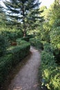 Ravello - Vialetto dei giardini di Villa Cimbrone
