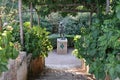 Ravello - Statua del Davide Vittorioso dalla Terrazza delle Rose di Villa Cimbrone
