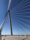 Ravenel Bridge, Charleston, SC. Royalty Free Stock Photo