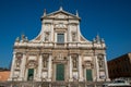 Ravenna city of Romagna historical seat of the kingdom of Italy in the Lombard period historical center churches and monuments Royalty Free Stock Photo