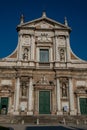 Ravenna city of Romagna historical seat of the kingdom of Italy in the Lombard period historical center churches and monuments Royalty Free Stock Photo