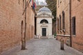 Ravenna, Emilia Romagna, Italy: the ancient tomb of Dante Alighieri, the famous Italian poet and writer