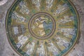 Ravenna emilia romagna italy europe baptistery of the arians Royalty Free Stock Photo