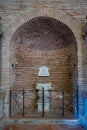 Inside the Basilica of Sant`Apollinare in Classe in Ravenna, Emilia-Romagna, Italy