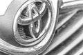 Editorial, dirty Toyota logo