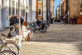 EDITORIAL, woman checking mobile phone