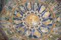 Ravenna, Italy - 7 july 2016 - Mosaics Byzantines Royalty Free Stock Photo