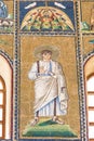 Ravenna, Italy - 7 july 2016 - Mosaics Byzantines Royalty Free Stock Photo