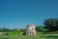 Ravenna, Italy 29 July 2019: a view of Mausoleum of Theodoric during a great day of summer