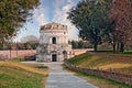 Ravenna, Italy: the mausoleum of Theodoric Royalty Free Stock Photo