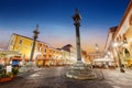 Ravenna, Italy at Piazza del Popolo Royalty Free Stock Photo