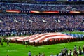 Ravens football pays tribute to 9/11 Royalty Free Stock Photo